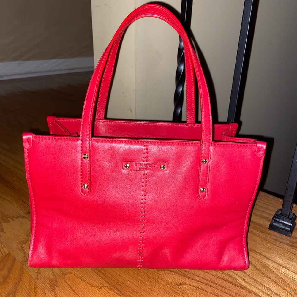 Kate Spade red handbag
